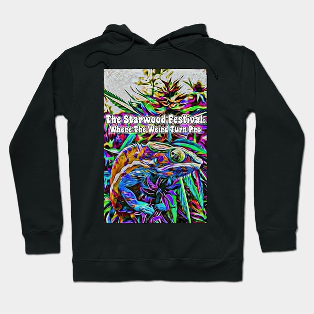 Where the weird turn pro Hoodie by Starwood!